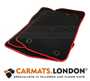 Toyota Aygo 2014 - 2021 Tailored High Quality Car Mats with Red Trim