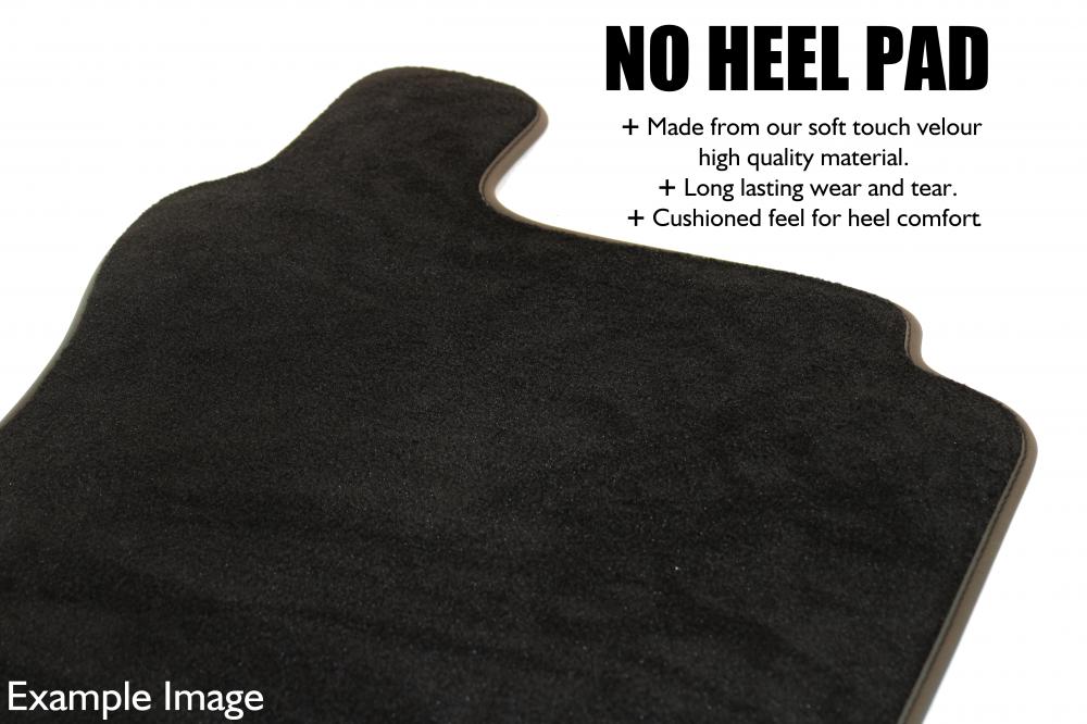 To fit Vauxhall Zafira A GSI 1999-2005 Tailored Black Car Mats (BRW) | UK