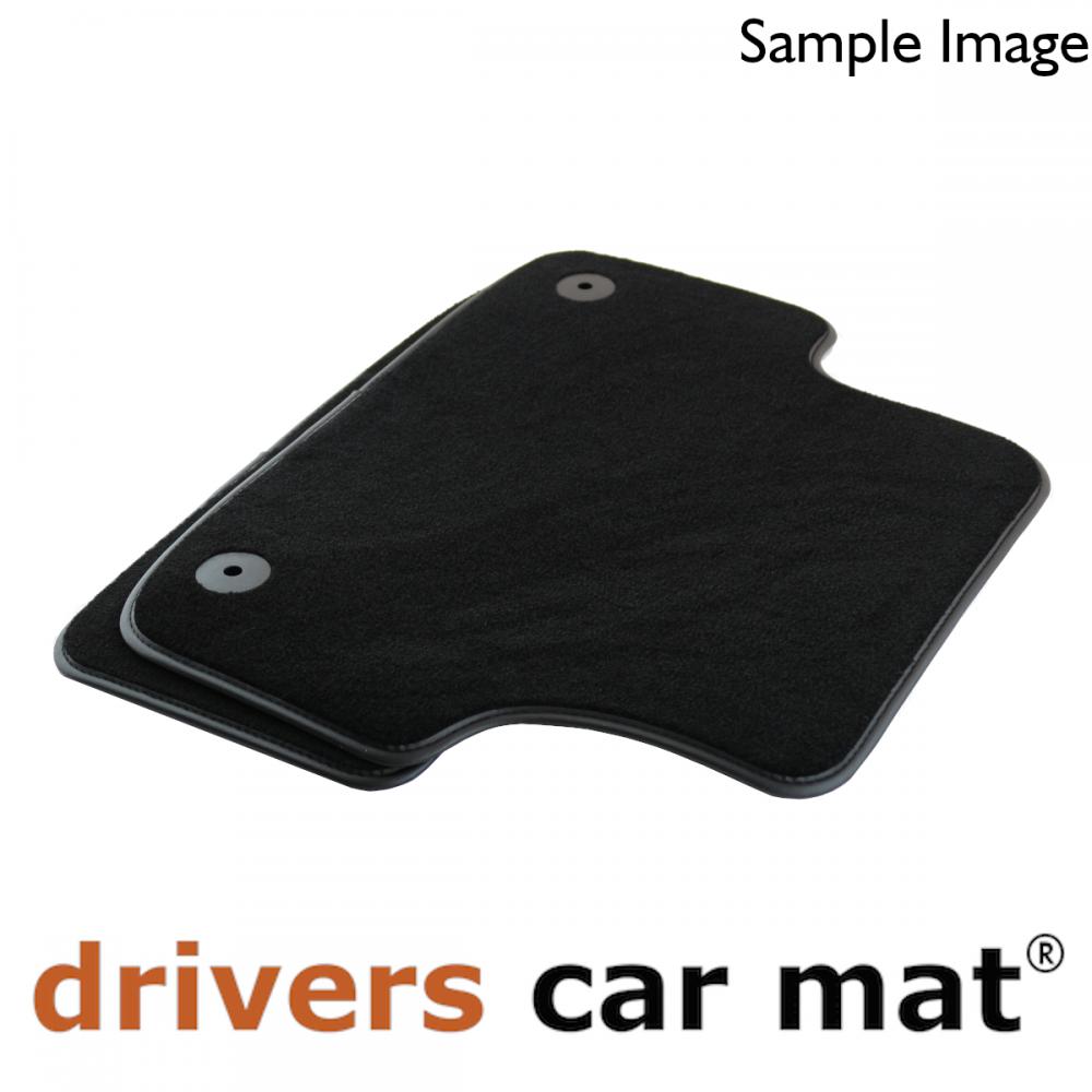 Volkswagen Eos 2006 - 2014 (Oval Clips) Tailored Rear Car Mats (Pair)