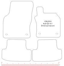 Audi Q2 2016 - 2020 Tailored Car Mats (Set)